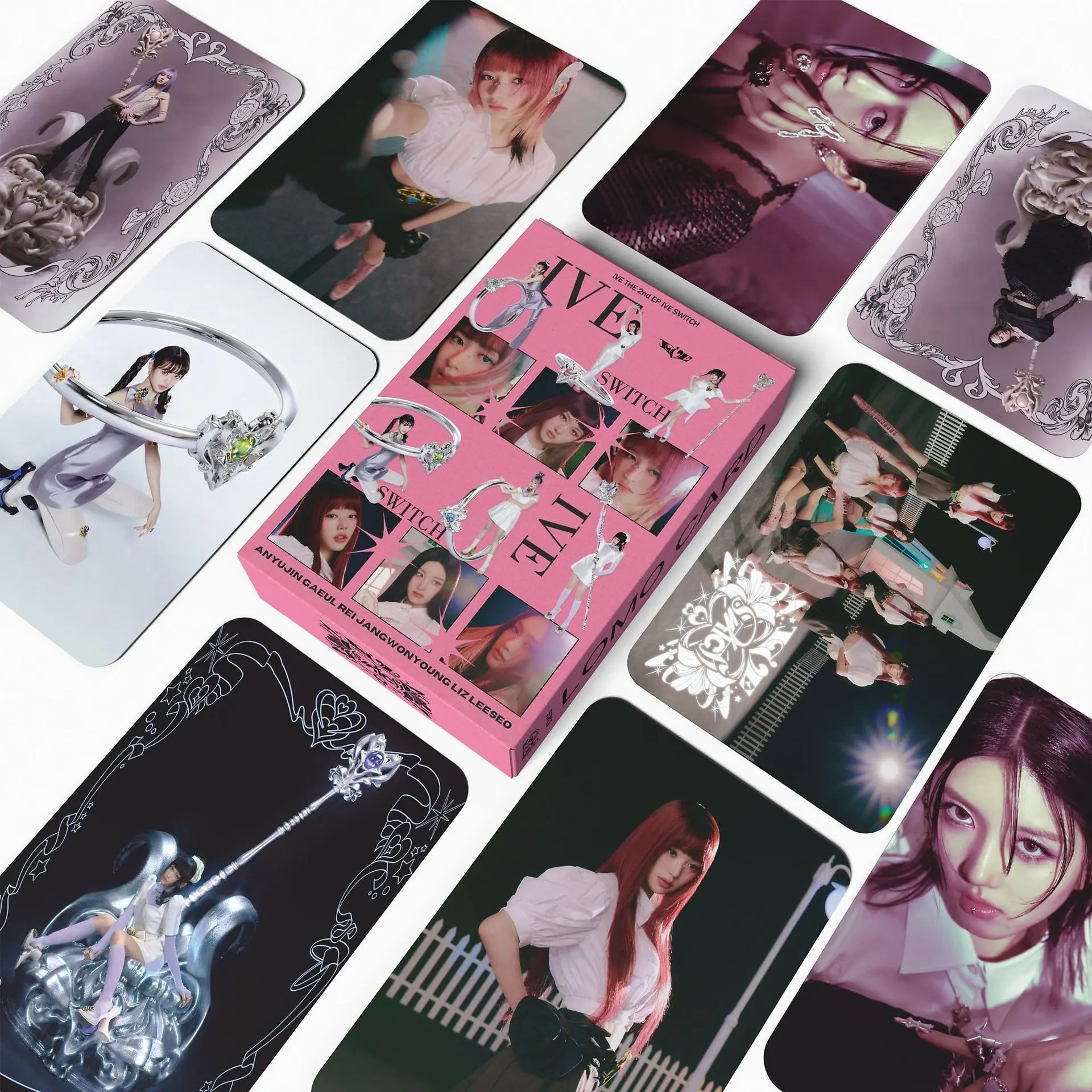 55 Ive Album Photo Cards, Photocard, Perfect for Valentine's Day/birthday, Turn Unspoken Love Into a Photo Wall, Heartfelt Gift Idea