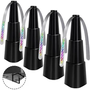 Fly Fans for Tables,Food Indoor Outside,4 Pack Portable Outdoor Picnic Fan,Batteries Powered Table Restaurant, Party, Home,Outdoor Dinner