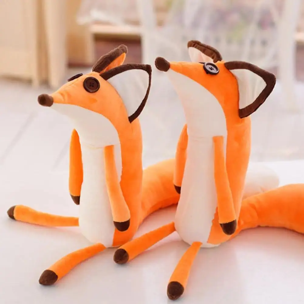 Prince Fox Plush Toy 38cm 60cm Soft Stuffed Animal Doll For Girls Birthday Gift Long Leg Fox Prince Character Figure Toy