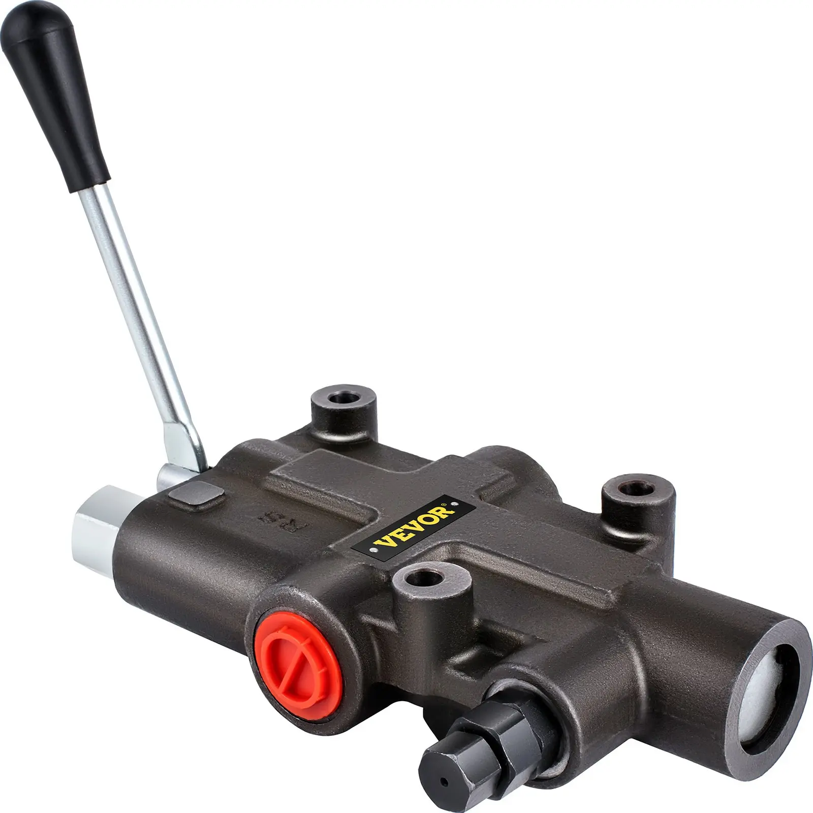【DealsForYouDays】VEVOR Hydraulic Directional Control Valve, 1 Spool Hydraulic Spool Valve, 21 GPM Hydraulic Loader Valve, 4300 PSI Directional Control Valve, Hydraulic Valves And Controls For Tractors Loaders Tanks