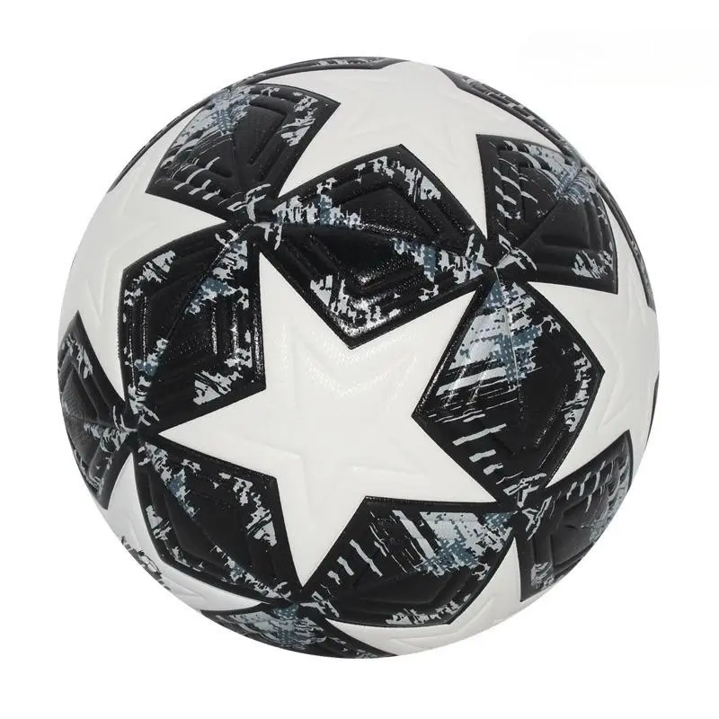 Standard Official Size 5 Football, High-Quality Professional Outdoor Sports Match Ball, Training Soccer Ball, PU Material, Stitched Design, Trainer Ball
