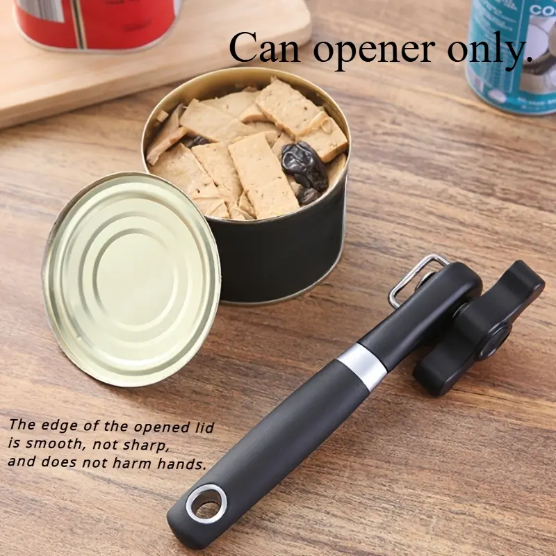 1-Pack Multifunctional Side-Opening Can Opener – Quick & Easy Can Opener, Kitchen Tool