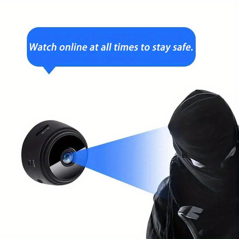 Smart Wireless Security Camera with Remote Viewing-Rechargeable Battery and USB Power Supply, Wi-Fi Support, Suitable for Home Monitoring, Wireless Outdoor Security Camera