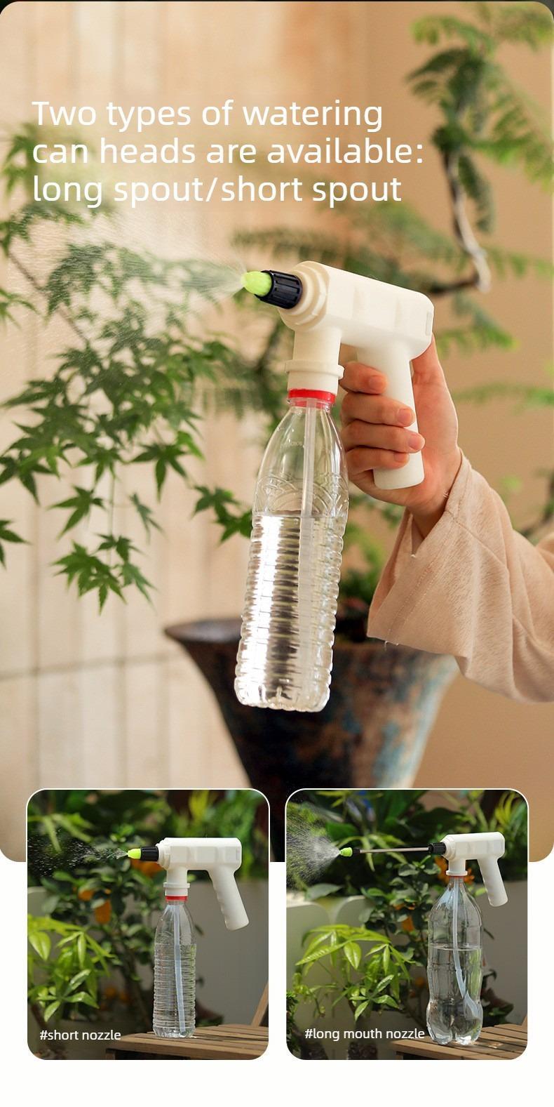 Electric sprinkler for watering flowers, cleaning, and sanitation; multi-functional sprinkler for household use.