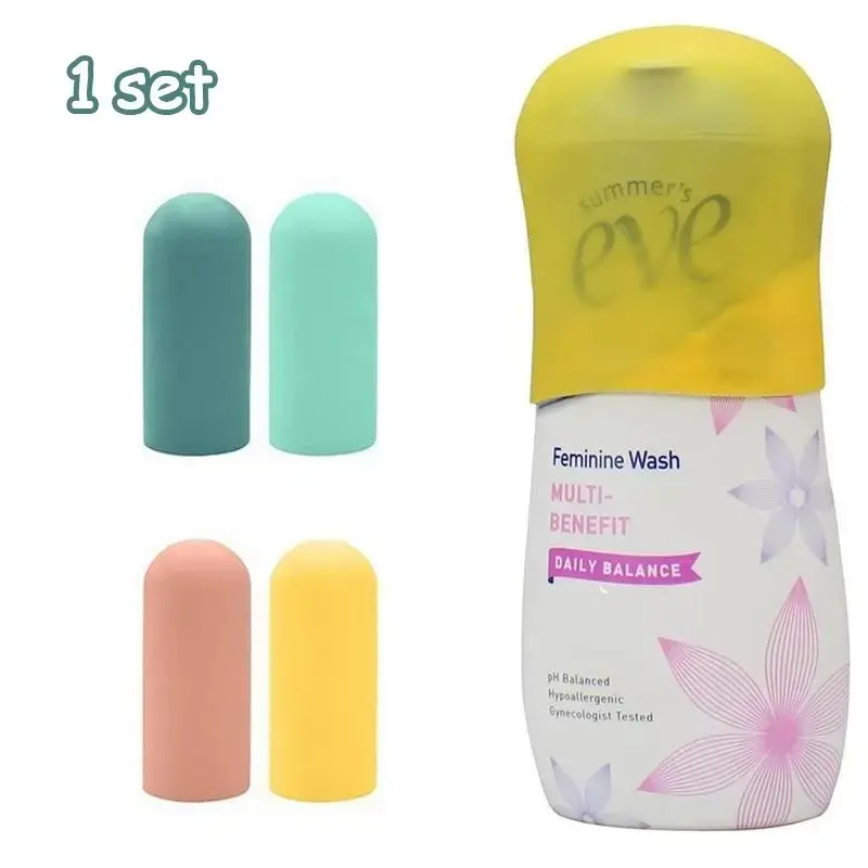 🧳 Leak Proof Silicone Bottle Covers for Travel ｜ Elastic Toiletry Sleeve Protectors ｜ Spill Proof Liquid Container Caps ｜ Travel Essentials for Toiletries & Luggage