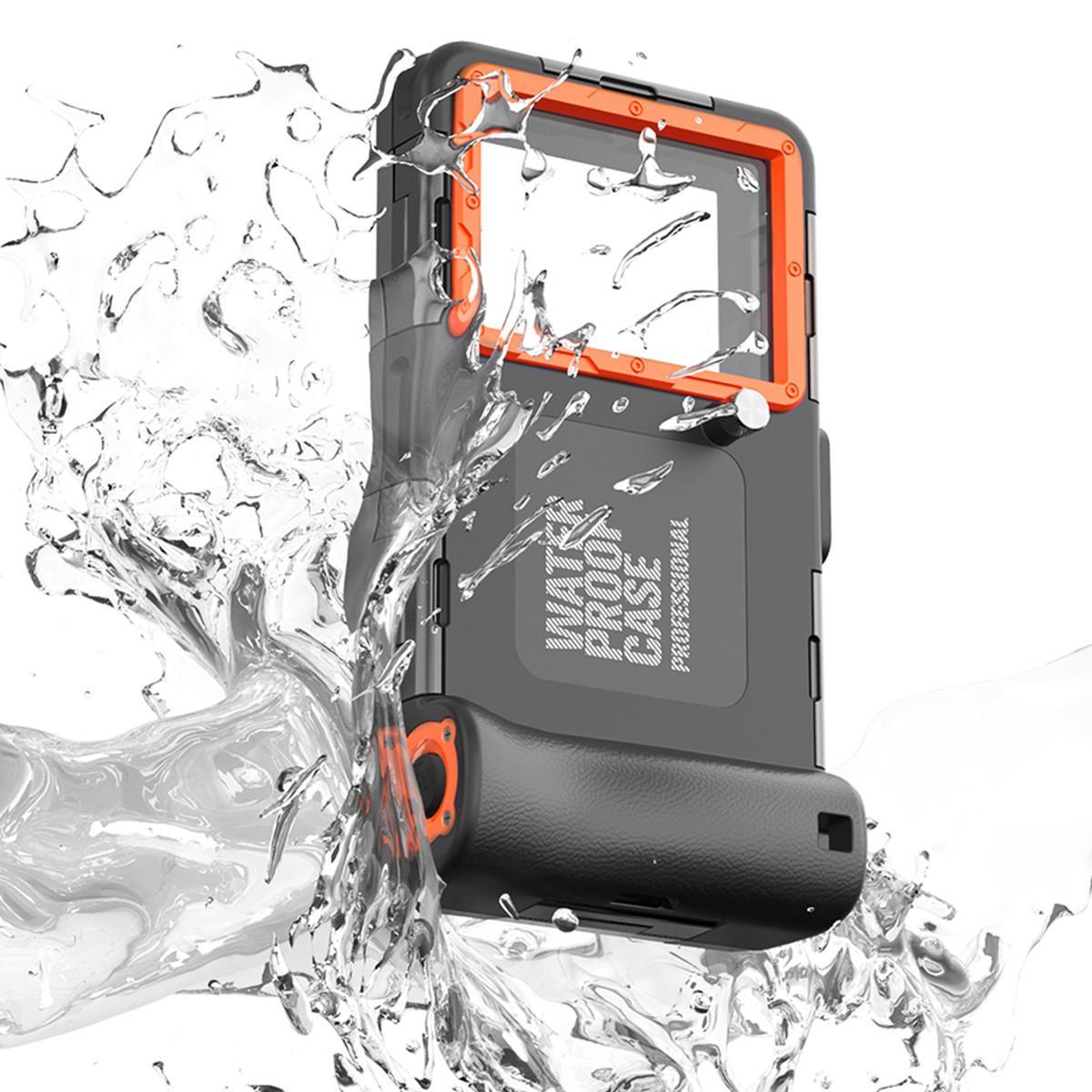 Waterproof Phone Case for Iphones & Samsungs, Ideal for Dive/snorkel Adventures, Fits Devices Under 6.9 Inches, Perfect for Photos/videos