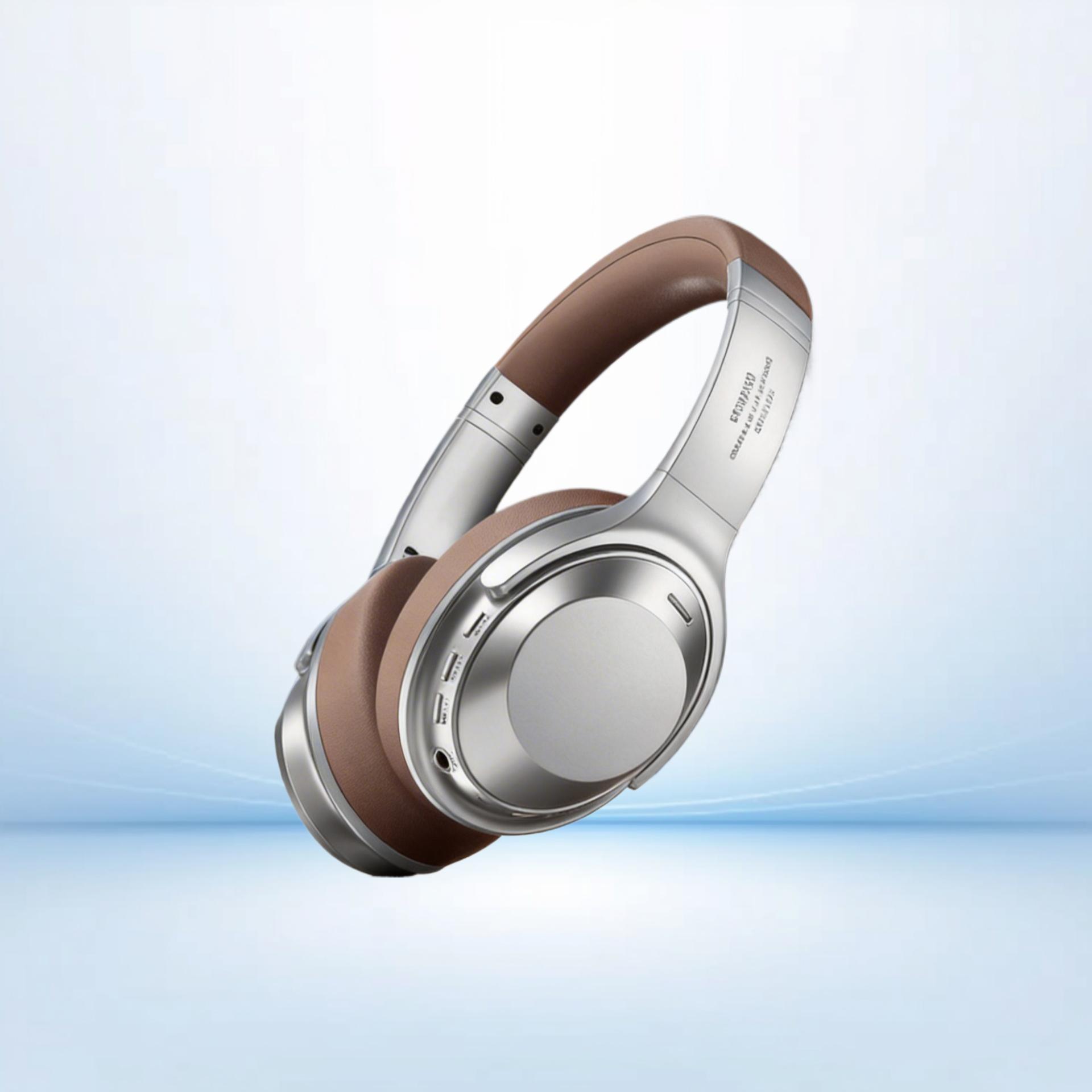 Retro Style Over-Ear Bluetooth Headphones with Bluetooth 6.0 Ultra Long Battery Life