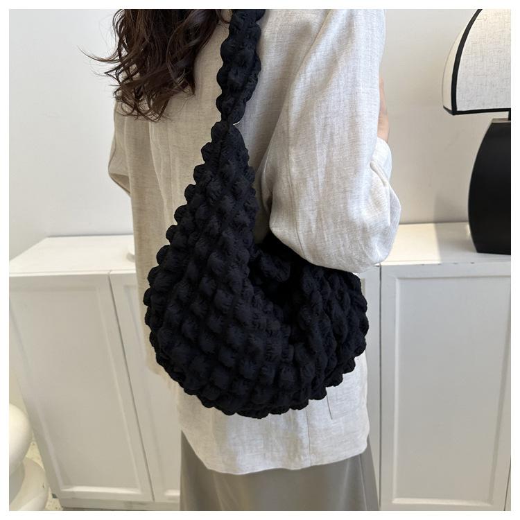 Cloud underarm bag new large capacity tote bag for daily work commute bubble cloud bag crossbody bag