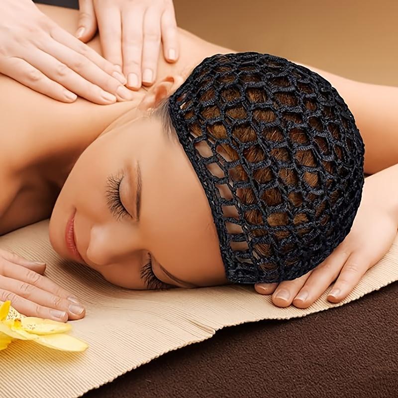 5Pcs/Pack Mesh Crochet Hair Net, Hair Nets For Women, Mesh Crochet For Women Hair Wrap For Sleeping Rayon Knit Snood Hat