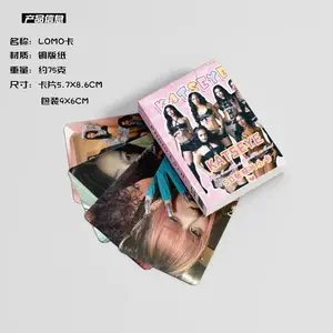 50PCS Korean Girl Group KATSEYE Album Photo Cards Set - Daniela Manon Megan Collectible LOMO Card Fans Gift