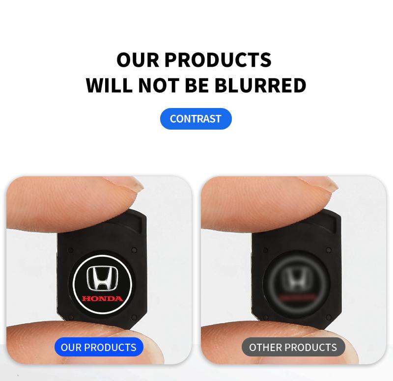 2Pcs HD Led Car Door Welcome Light Laser Projector Courtesy Lamp for Honda Civic 10th 11th Gen Hrv Jazz City Fit Accord 7 Crv