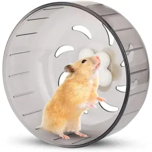 Silent Mini Exercise Wheels for Hamsters Less Than 4 Inches 10cm, Running Toy Ball for Small Pets Gerbils Mice Rats Guinea Pig Hamster Cage Accessories