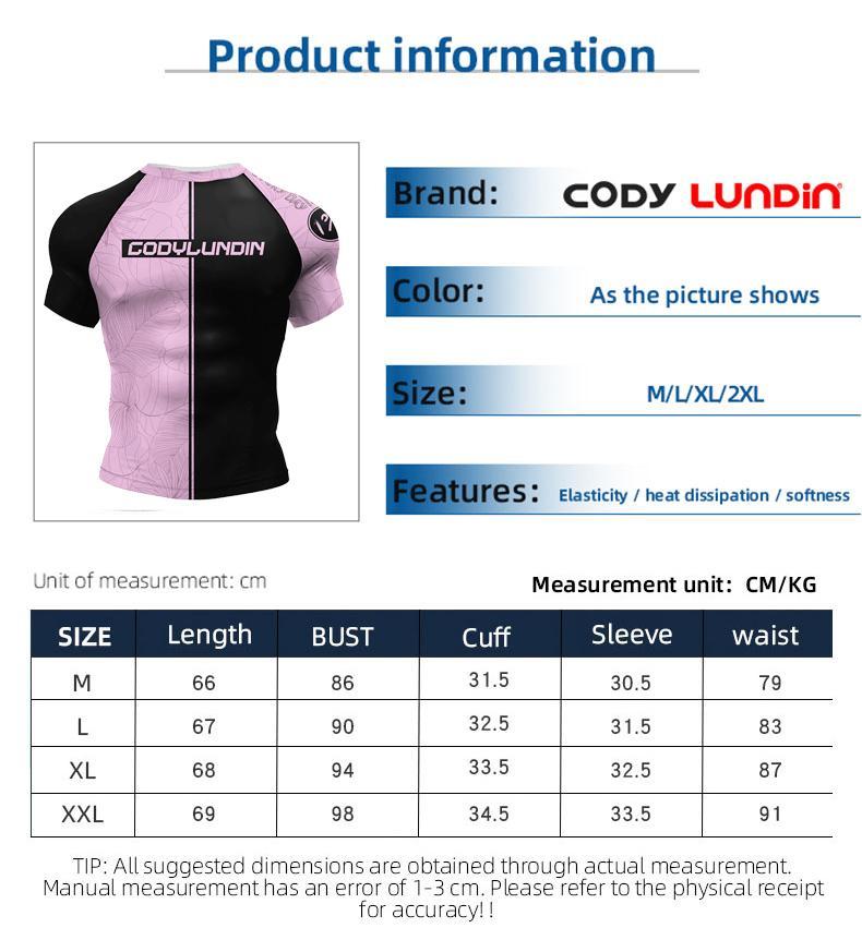 Personal Popular Design Sublimation Short Sleeve Black No Gi BJJ Jiu Jitsu Rashguard Fight BJJ Mma Rash Guard Shirts For Men