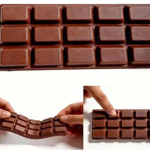 Simulation Chocolate/cheese Slow Rebound Stress Relief Toy, Office Desk Anxiety Relief, Unisex Relaxing Fidget Toy, Qkl001 Model
