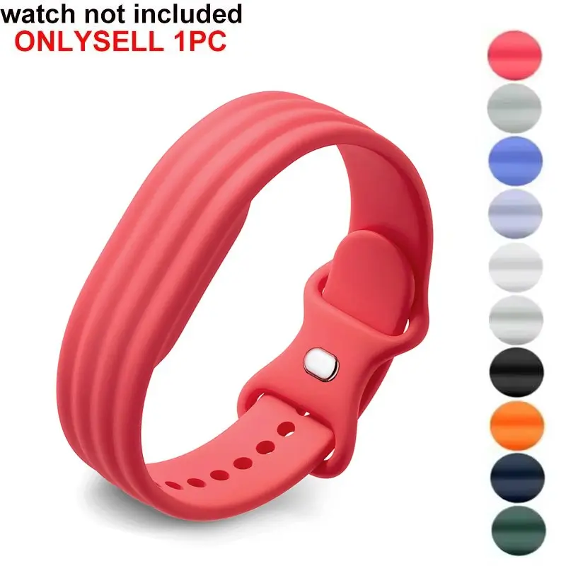 Sport Breathable Silicone Replacement Strap for Google Fitbit Air Loop Bracelet Smart Watch Band Correa fitbit air Smartwatch Accessories