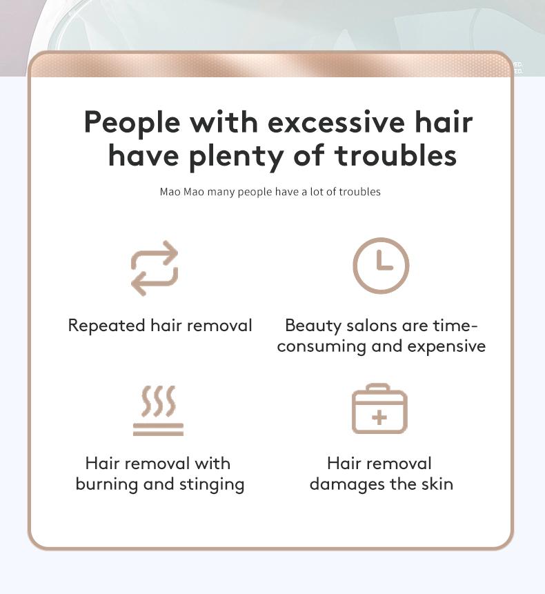 IPL Laser Hair Removal Device with Sapphire Ice-Cooling Technology for Women & Men, Painless & Long-Lasting Hair Remover for Full Body Use at Home, Safe on Face, Bikini Line, Armpits