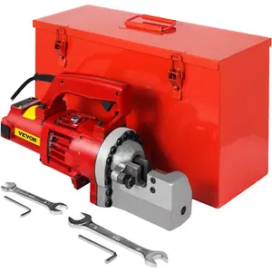 VEVOR Electric Rebar Cutter, 1350W Portable Electric Hydraulic Rebar Cutter, Cutting up to 7/8 Inch #7 4 - 22mm Rebar within 4.5 Seconds, 110V, with Easy to Carry Stainless Box