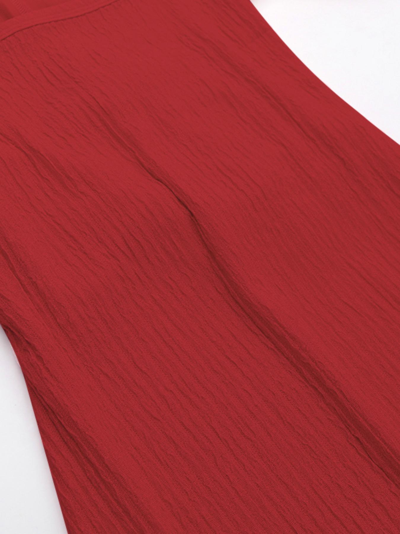 Women's Plain Lace Up Tie Back Flounce Sleeve Dress, 1 Count Elegant Square Neck Long Sleeve A Line Dress for Formal Party Holiday Wedding Guest, Ladies Spring&Fall Clothes