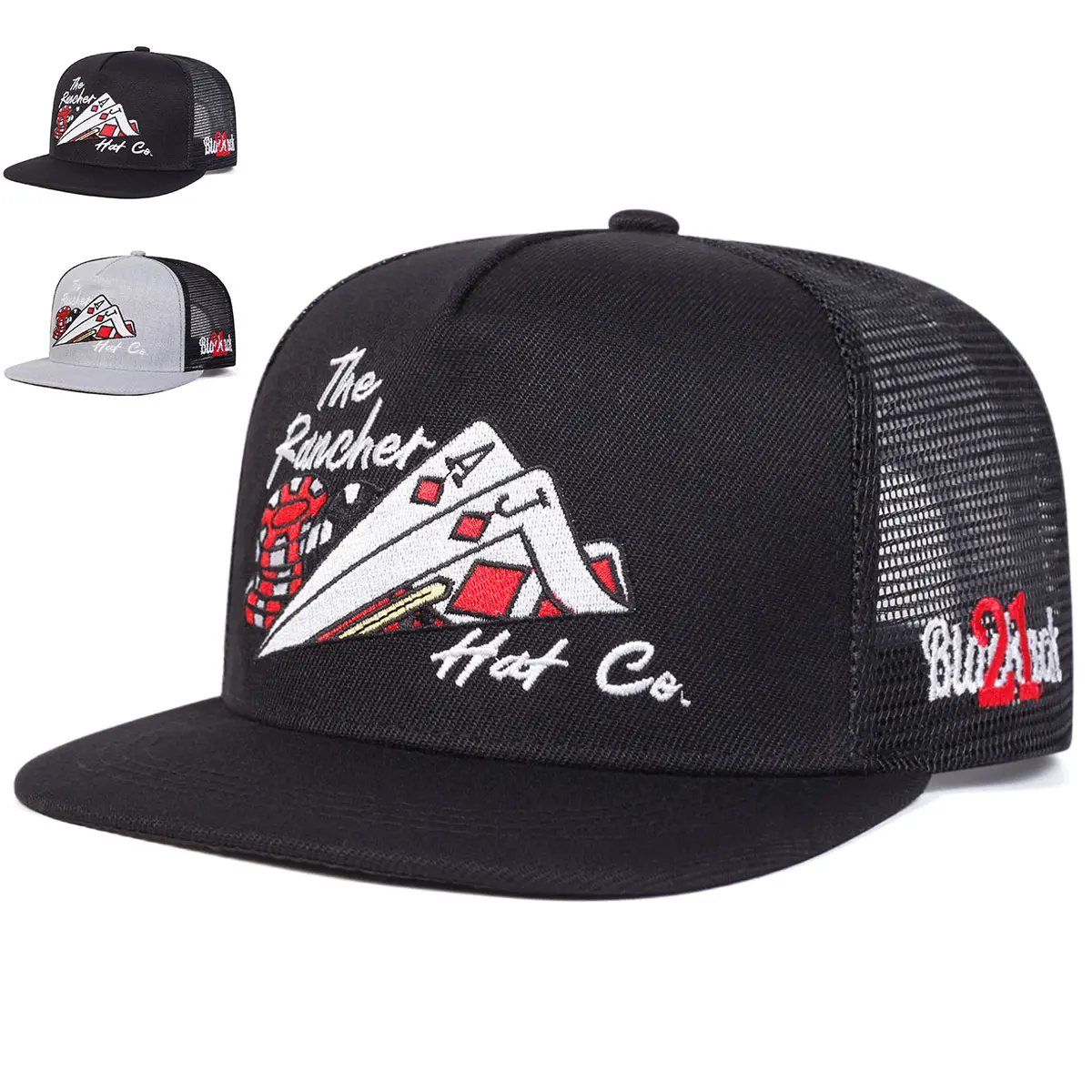 Unisex Poker Hip Hop Hat Mesh Hat Baseball Cap Outdoor Adjustable Sunscreen Leisure Hat Spring Autumn Travel Tourism Beach Vacation