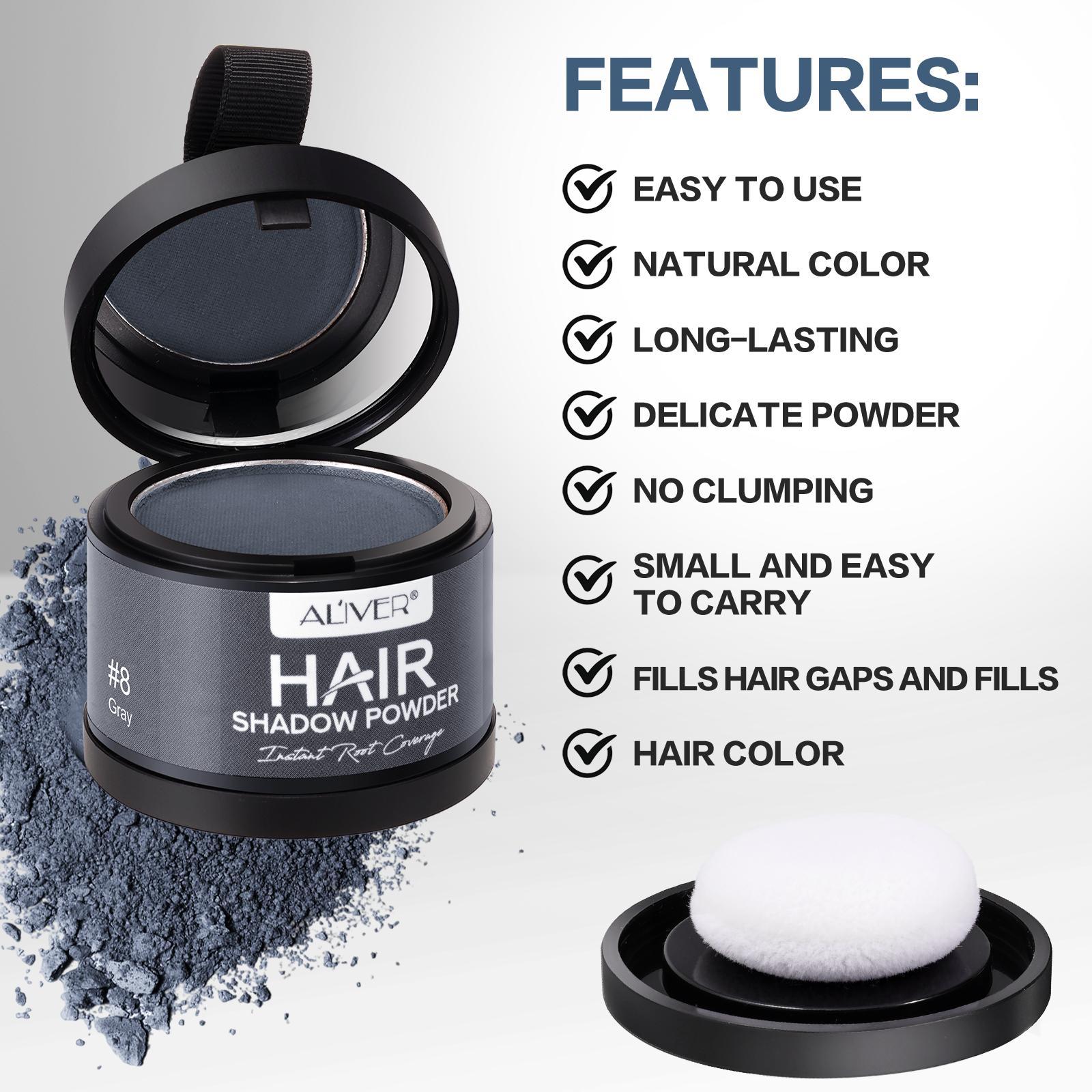 Hairline Powder, Waterproof Hair Shadow Powder, Natural Hair Thickening Ash Blonde Highlights Hairshadowpowder, Professional Hair Styling Product for Men & Women, Makeup, Hair Products, Cosmetic, Hair Color Tools, Haircare