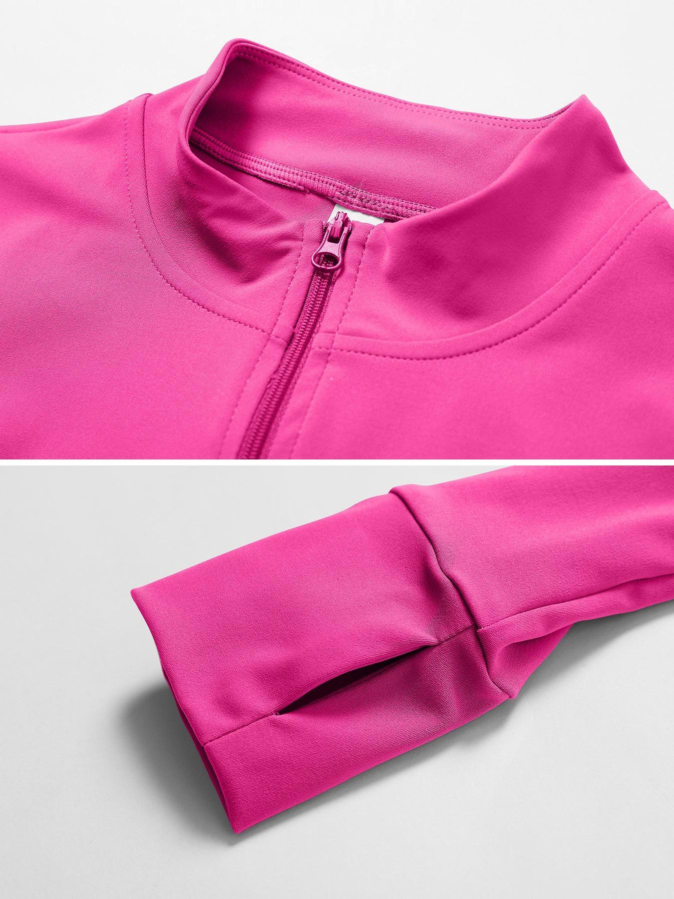 Women's Solid Criss Cross Crop Tank Top & High Waist Leggings & Zip Up Crop Jacket Set, Breathable Comfy Outfits for Yoga Gym Running, Activewear, Tracksuit Set