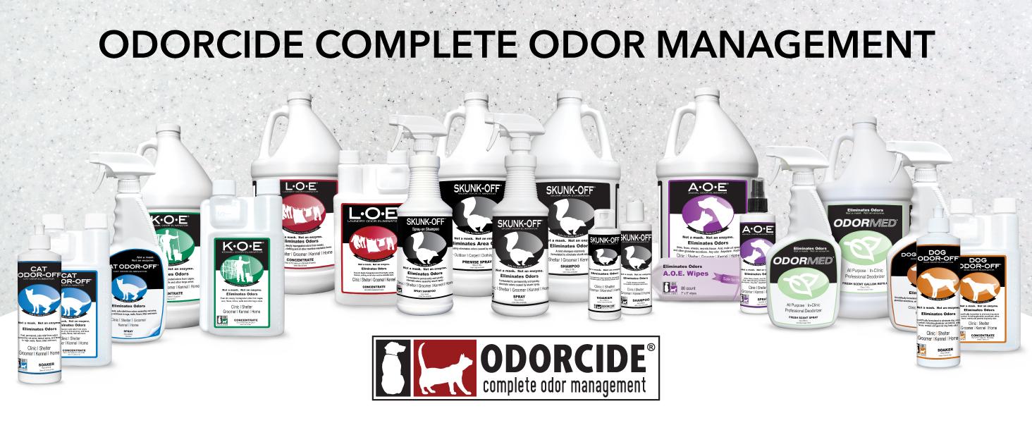 AGS Thornell KOE Kennel Odor Eliminator Concentrate, Odor Eliminator for Strong Odors, Great for Cages, Runs, Floors & More, Pet Odor Eliminator for Home & Kennel w/Safe, Non-Enzymatic Formula, 128 oz