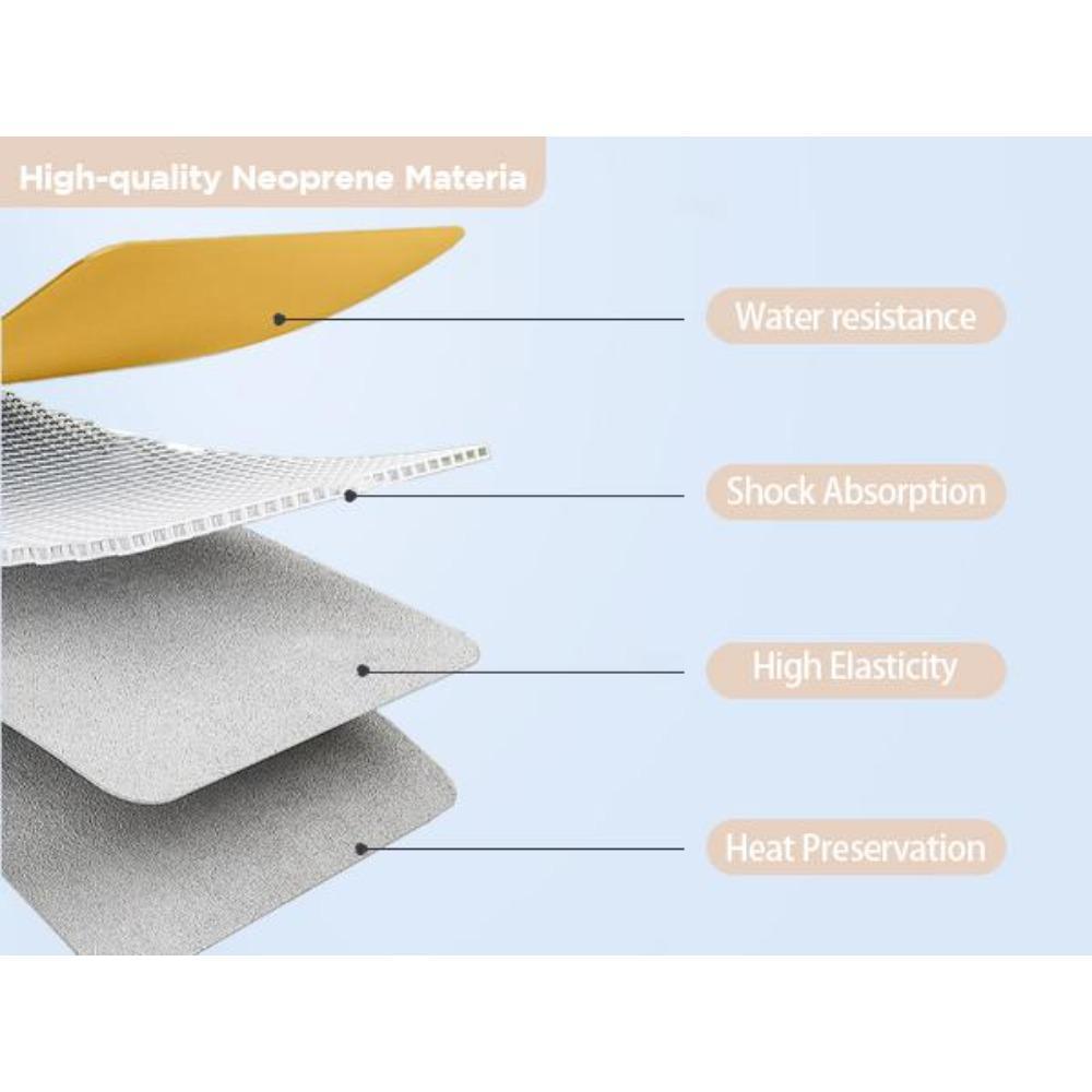 Water Bottle Carrier Bag with Phone Pocket for Stanley 40/30 oz Tumbler, Neoprene Water Bottle Holder Pouch with Adjustable Strap, Straw Cover & Carabiner, Ideal New Year & Valentine's Day Gift