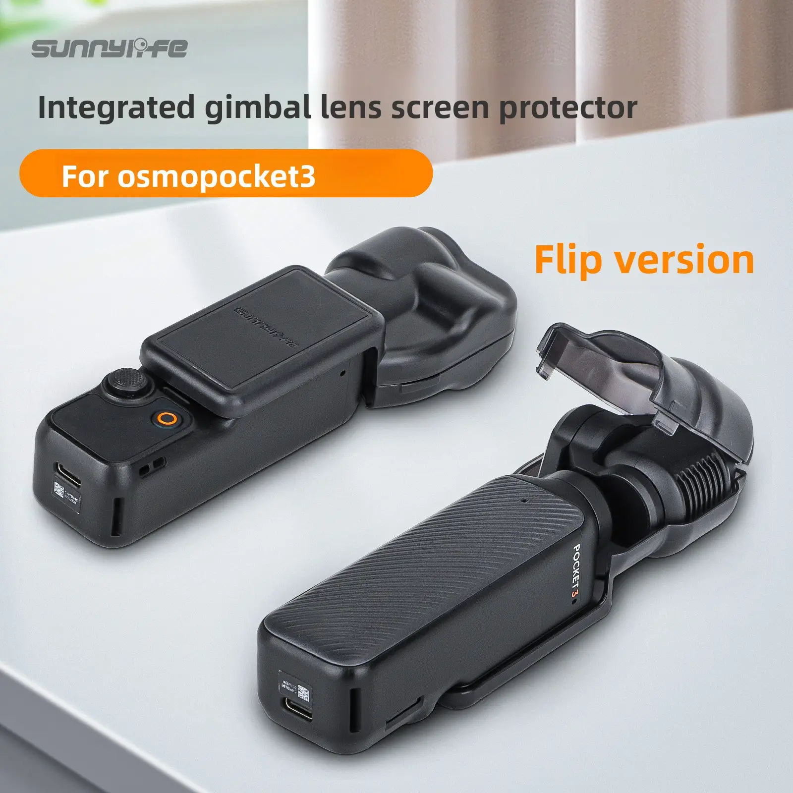 Sunnylife Protection Accessories Kit for DJI Pocket 3 - Cam/Digital Camera Protective Cover, Gimbal Fixed Lens Protector, Screen Protector, Handheld Grip