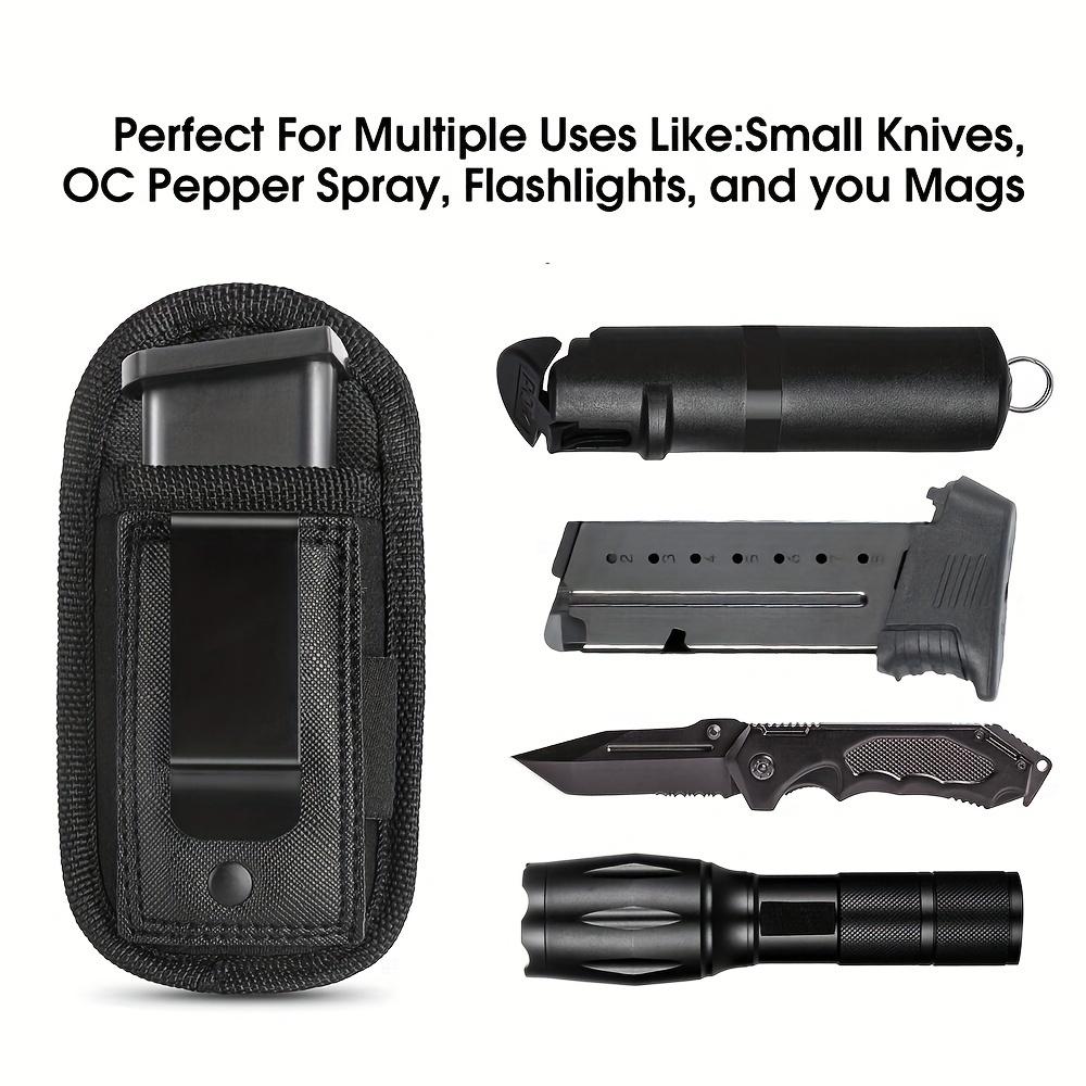 Concealed Carry Single/Double Magazine Pouch Gun IWB Belt Clip Holster