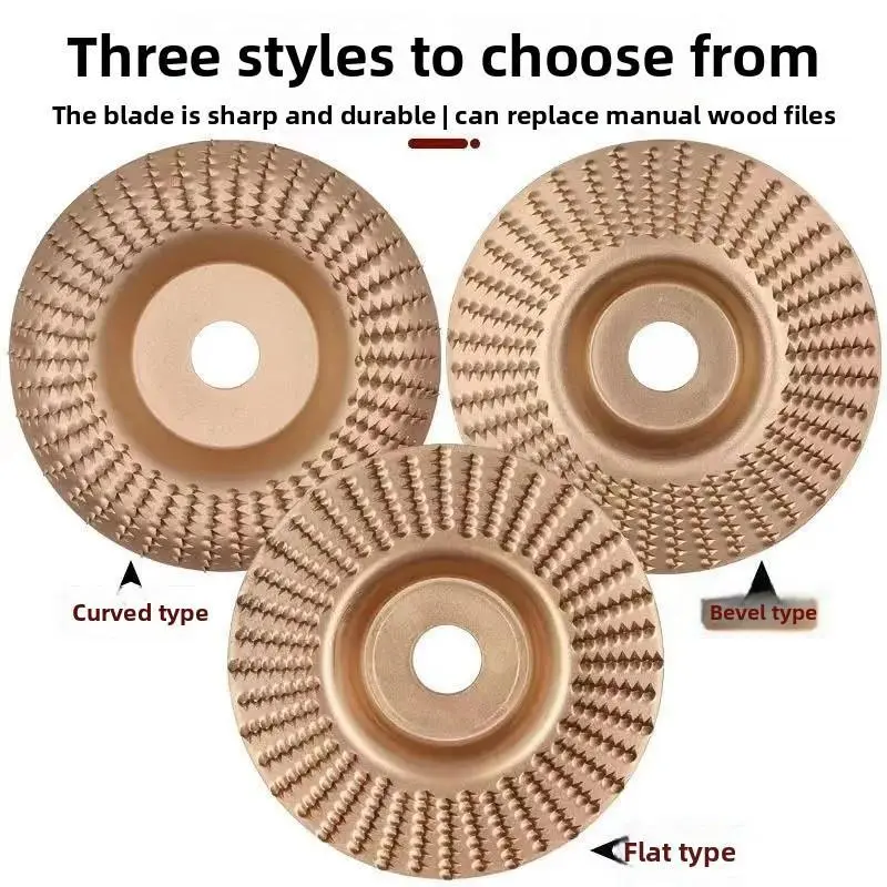 Angle Grinder Spiny Burr Sanding Discs, Woodworking Power Tool Accessories for Grinding, Polishing, Carving, Finishing Woodworking Tools