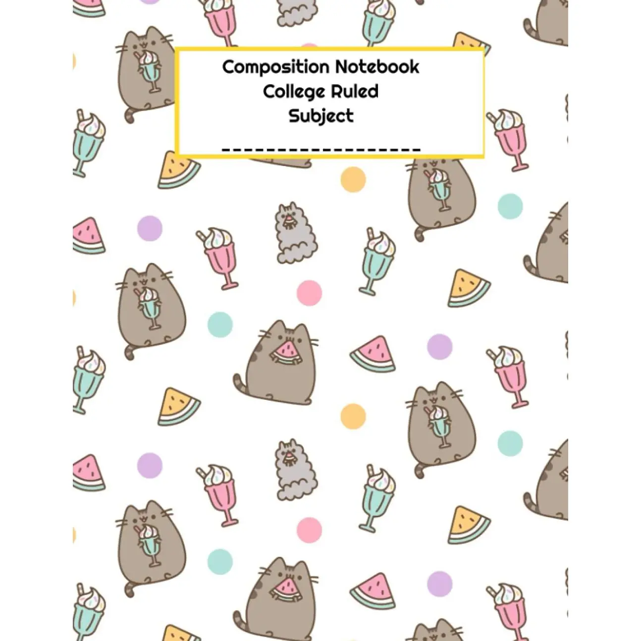 Composition Notebook: Kawaii, Cute  Theme - Composition, Journal, Writing, To-do - 8.5x11 in. - 120 Pages - College Ruled - School, College, Work - Paperback