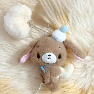Kawaii Caramel Sugarbunnies Bunny Plush toys lovely Charmmy Kitty Stuffed Bag Pendant Stuffed Animals Backpack Charm