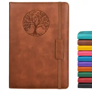 Lined Journal Notebook for Women Men,256 Pages A5 Hardcover Leather Journals for Writing,Travel,Business,Work & School,College Ruled Notebooks for Note Taking, Diary Notepad 5.7"*8.3"
