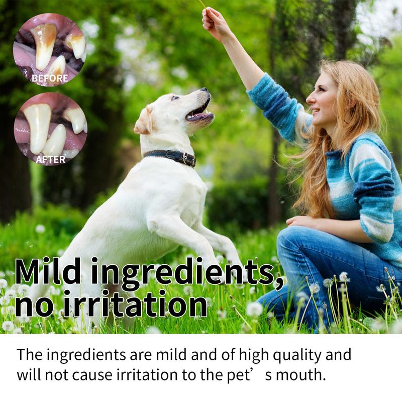 Pet Mint Flavor Fresh Breath Spray, Oral Care for Dogs & Cats, Eliminate Bad Odor, Dental Hygiene Solution, Essential Pet Grooming Tool