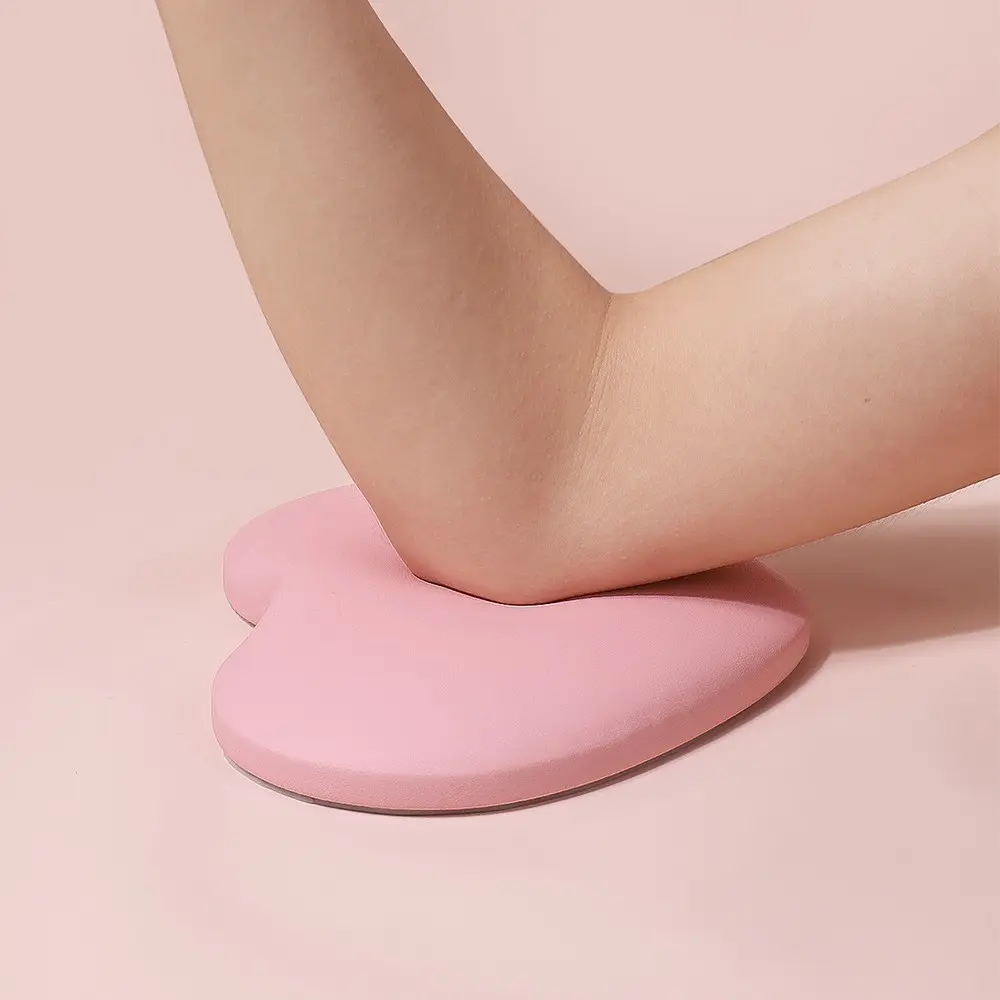 Heart-Shaped Aesthetic Nail Technician Elbow Cushion, Anti-Callus Eva Elbow Pad, Non-Slip Waterproof Salon Nail Care Manicure Tool, Relieves Elbow Pain