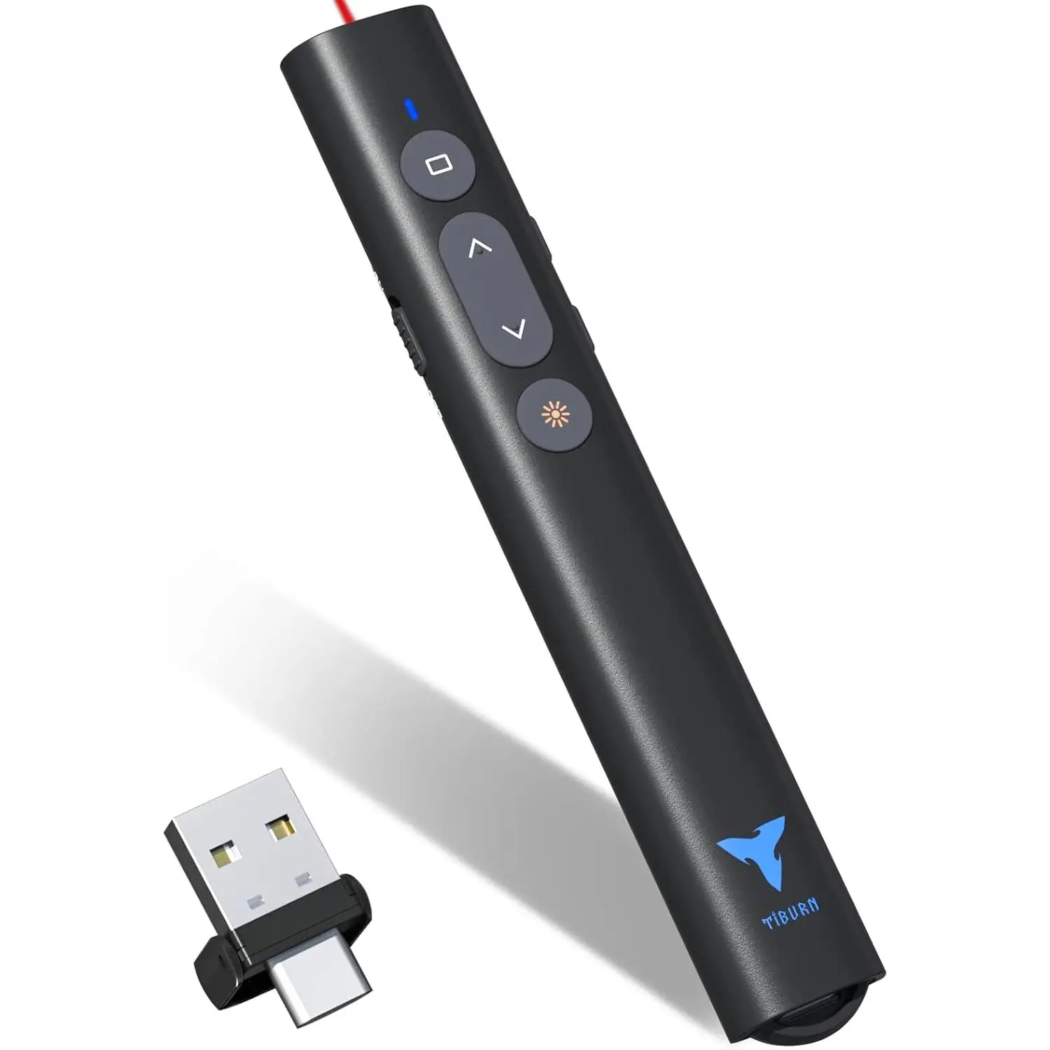 Clicker for Powerpoint Presentations,  100  Presentation Clicker USB/USB-C 2 in 1 Slides Clicker for /Win//Laptop Presentation Pointer