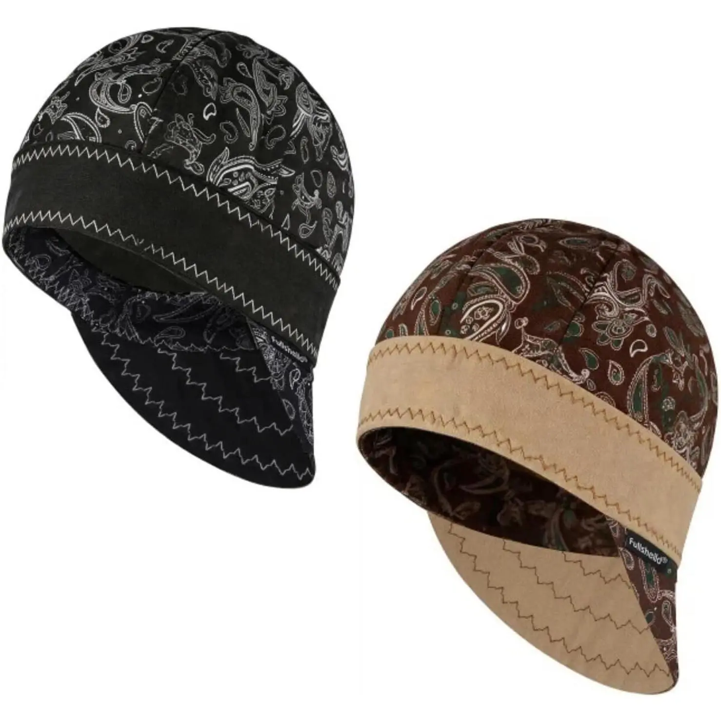 Reversible Cap Resistant CAT 2 Protective FR Welder Hats 6 Pannel Lightweight Printed for Men Reversible Cap Resistant CAT 2 Protective FR Welder Hats 6 Pannel Lightweight Printed for Men