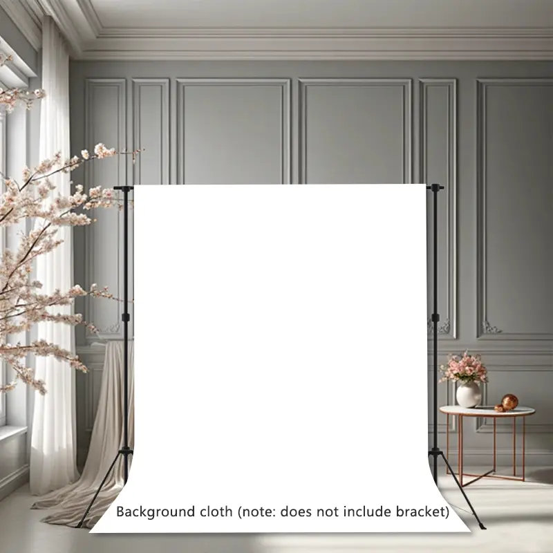 White photography background cloth photography white cloth props white background picture studio photography portrait photography still life shooting absorptive cloth live broadcast room background wall solid color hanging cloth pure white screen