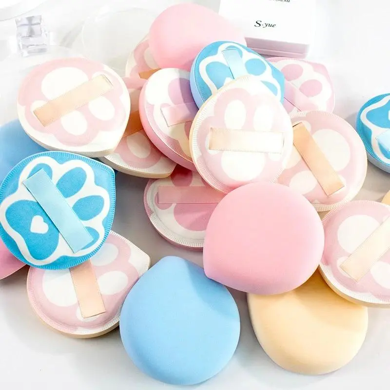 Cute Cat Claw Makeup Sponge for Foundation & Powder, Portable Air Cushion Puff to Seamlessly Apply Makeup, Cosmetic Beauty Tool