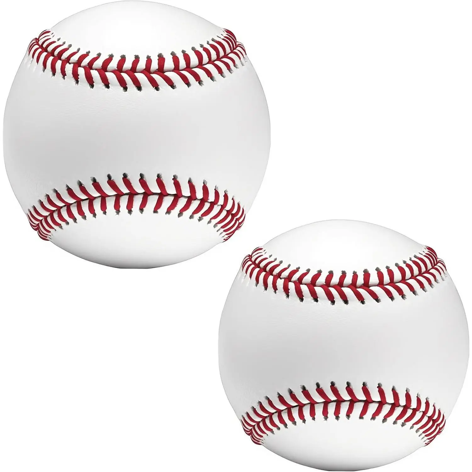 Tballs  Baseballs Sponge Rubber Core, Reduced   Baseballs, Unmarked Tee Ball Practice Baseball for League Play, Pitching, Hitting, Fielding, Autograph, Gifts