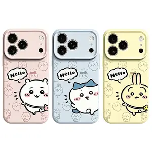 Chiikawa Usagi Hachiikawa Soft Phone Cases for iPhone 17 Air 16 Pro Max 15 14 Plus 13 12 11, Great Anime Gift