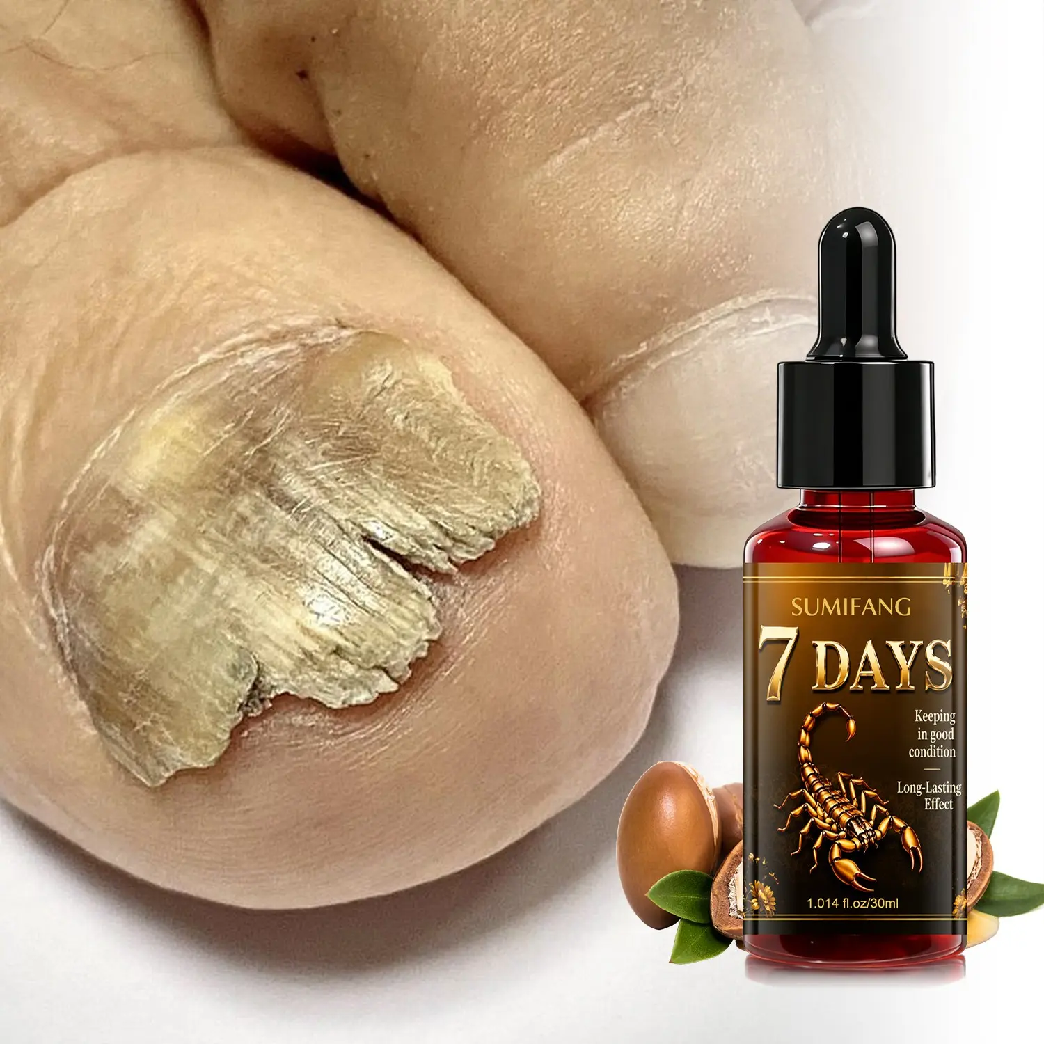 7-Day Strengthening Nail Oil: Cuticle Softener, Softens cuticles and brightens nails, strengthens the nail bed, deeply nourishes and improves fragile, split nails, strengthens nail structure, and provides long-lasting nourishment.