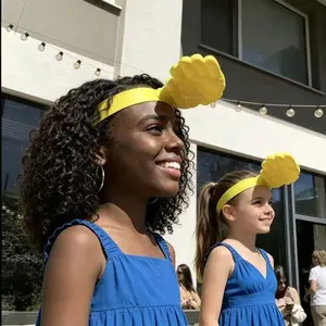 Funny  Giant Hand Sun Visor Hat  Creative UV Protection Cap for Women Men  Outdoor for Festival Party Gift Novelty Photo Prop