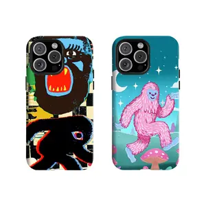 Y-Bigfoot Yeti Phone Case | Cute/Grunge Monster Aesthetic Cover,Having good protective properties,for iPhone 16 15 14 13 12 11 17Pro Max,for Samsung S25 S24 S23 S22 Ultra,Protective Cover,give her/him a gift for Christmas and Th