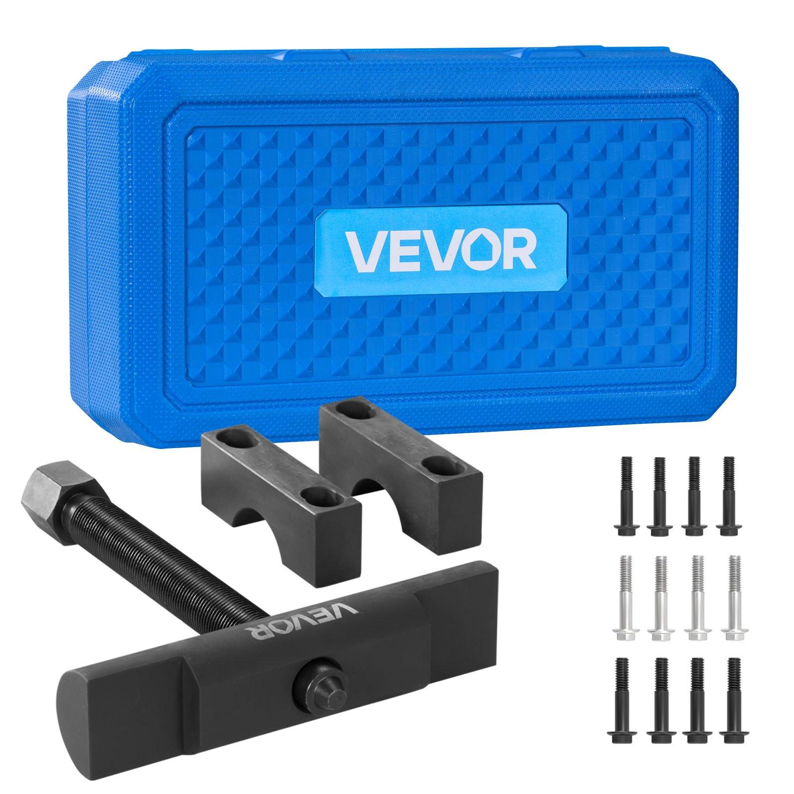 VEVOR Yoke Puller, Made for Class 6-8 Transportation Trucks and Equipment, Heavy Duty Yoke Removal Tool Kit, Automotive Yoke Puller Kit Compatible with Kenworth, Peterbilt, Freightliner, Mack, Volvo VEVOR Yoke Puller, Made for Class 6-8 Transportation Trucks and Equipment, Heavy Duty Yoke Removal Tool Kit, Automotive Yoke Puller Kit Compatible with Kenworth, Peterbilt, Freightliner, Mack, Volvo