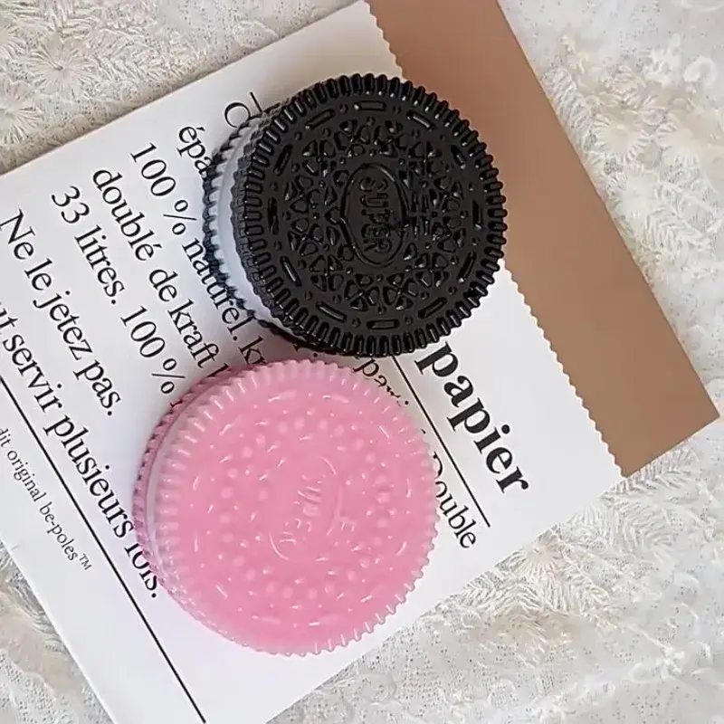 Handmade Silicone Cookie Squishy Fidget Toy | Slow Rebound Stress Relief | Fun Pinch & Decompression Toy for Kids & Adults | Holiday Gift Idea