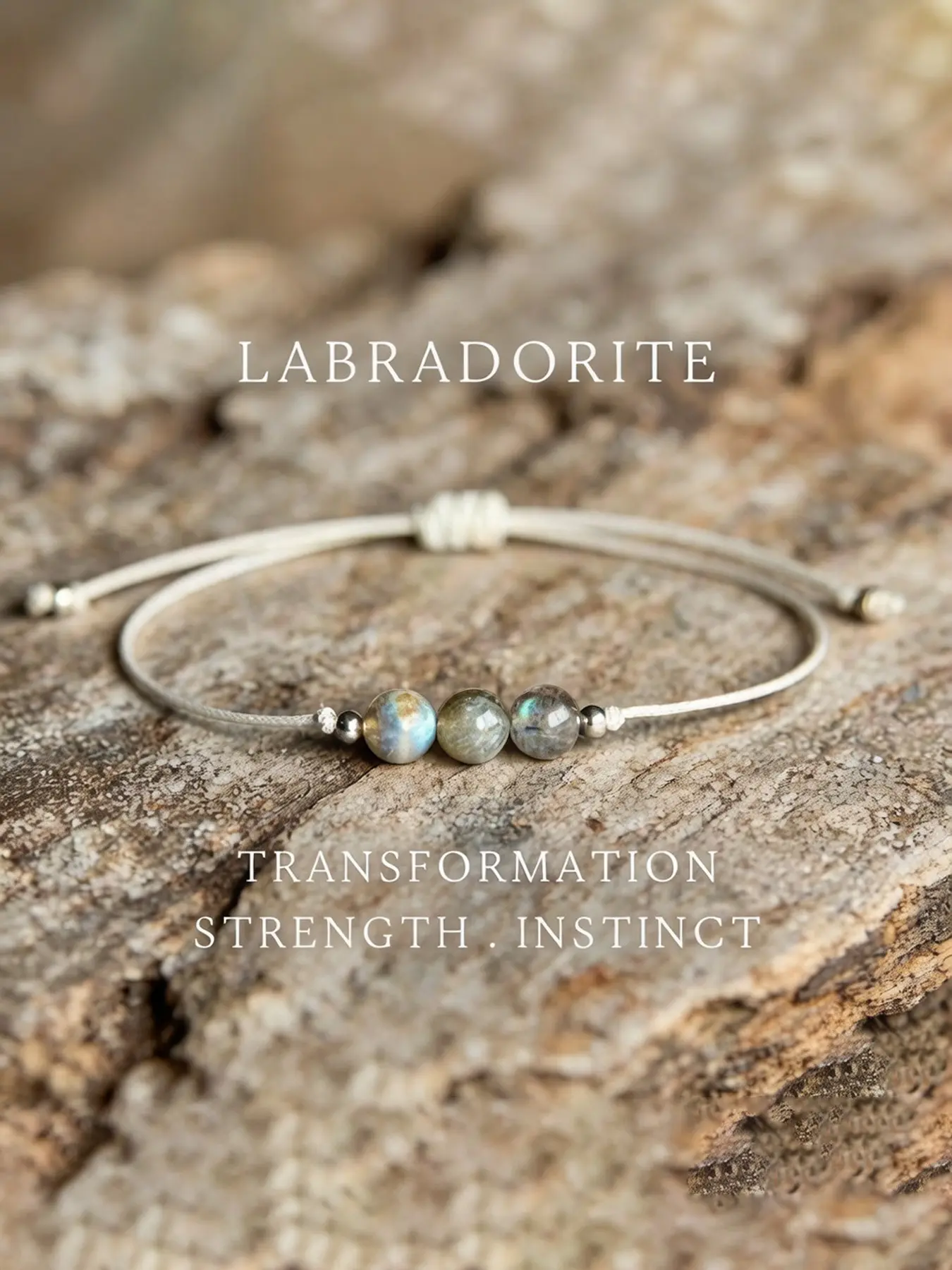 Gemstone Bracelet: Rainbow Moonstone & Hematite Beaded Crystal Bracelet – Unisex, Adjustable, Versatile for Daily Wear – Perfect Gift for Him or Her