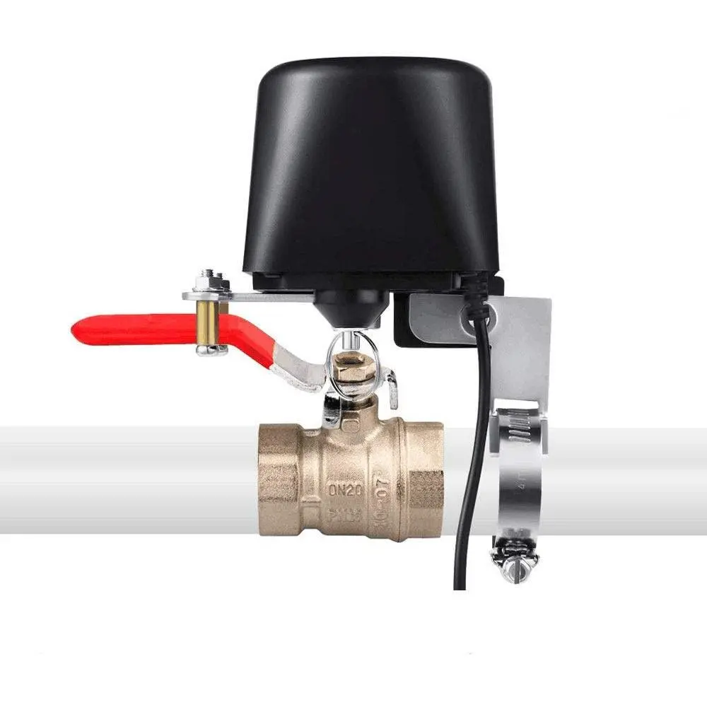 Motorized  Valve Actuator (Valve Sold Separately) WiFi &  Electric Water Shutoff Controller Robot Automatically, Tuya  &  Life App Control, Work with Alexa, No Hub Required