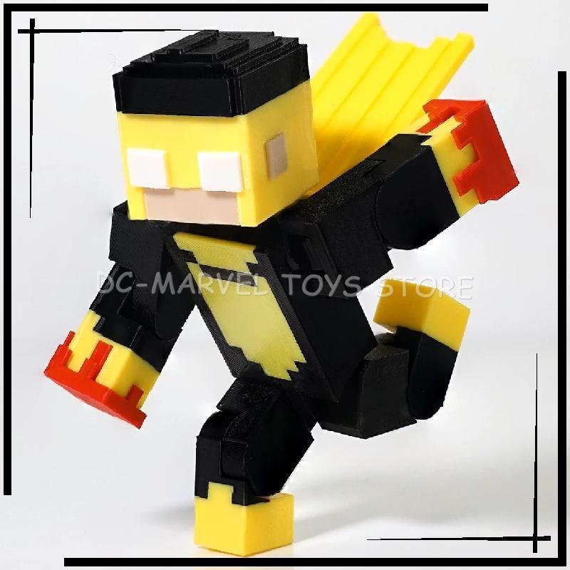 New In Stock 3d Printed Invincible Boy New Form The Cube Man Dummy13 T13 Multi-Jointed Movable Shapeshift Action Figure Toys