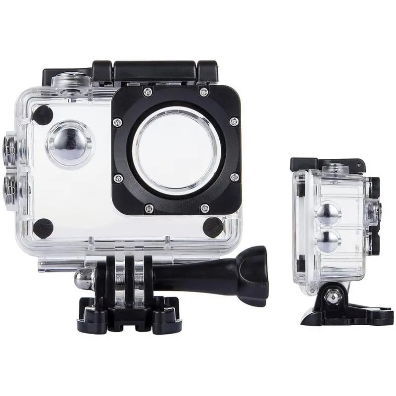 Compatible for AKASO EK7000/Apexcam M80AIR/Pro Xtreme/SJCAM SJ4000/Dragon Touch Vision3 YF Case - Action Camera Housing Cover with Same Button Layout, Housing Case Suitable for Action Cameras, for SJ4000, for EK7000, for M80AIR